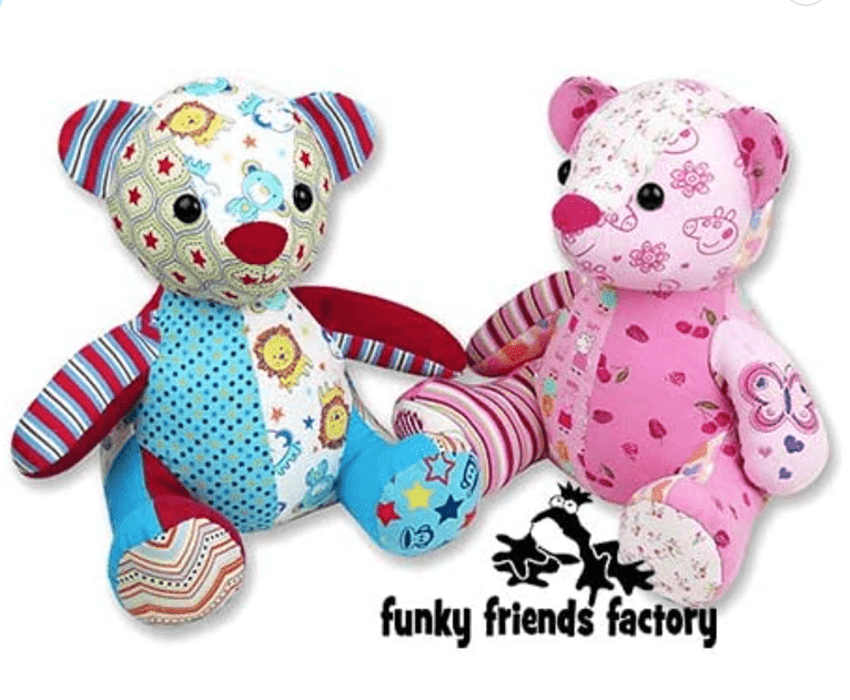 Teddy Bear Pattern Roundup for special memory bears