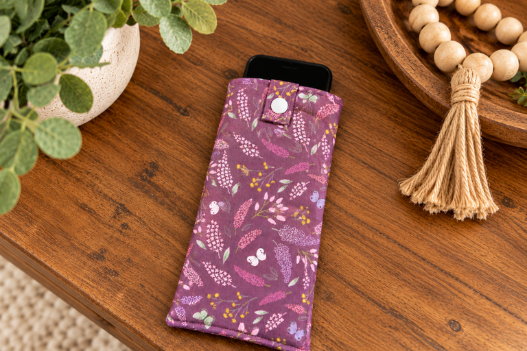 Easy Fabric Phone Case Pattern-15 minute Project