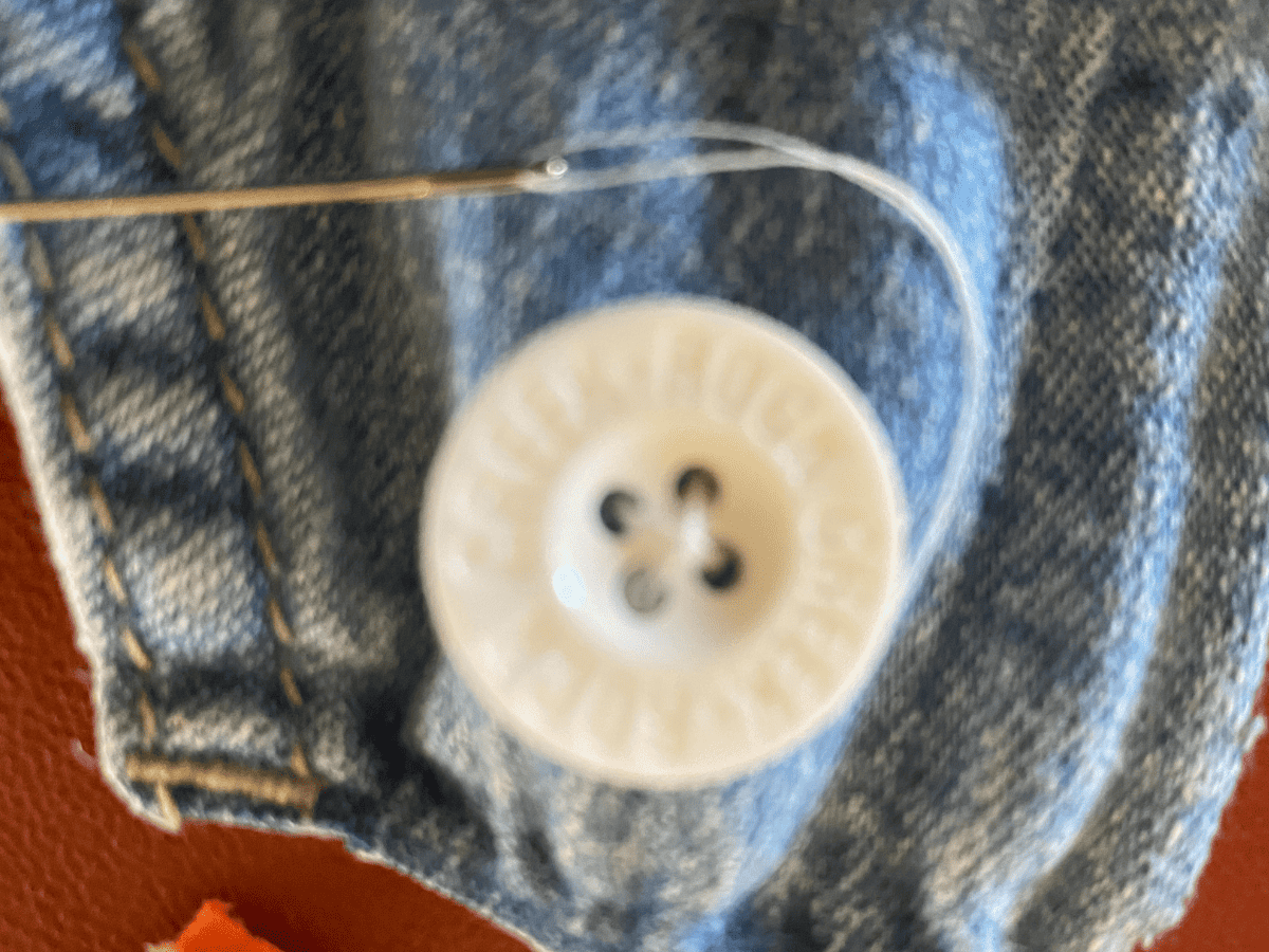 How to Sew a Button in 10 Minutes or Less with easy steps Nana Sews