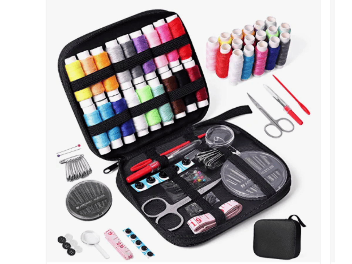 deluxe travel sewing kit