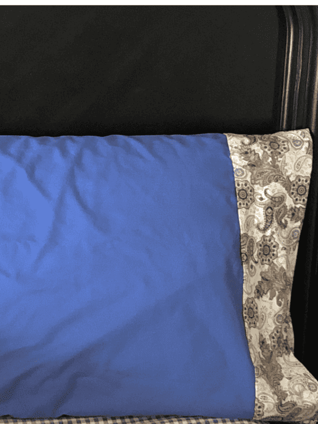 How to sew a pillowcase