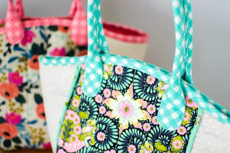 13 Free Tote Bag Patterns-Easy to Sew