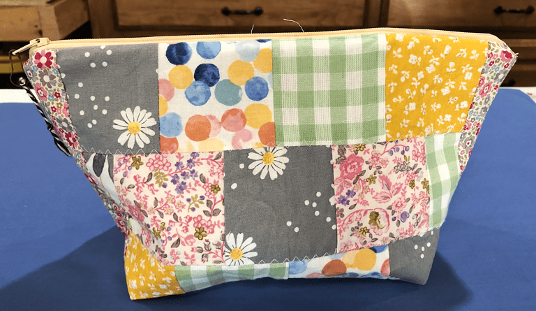 Quilted Makeup Bag: 1-Hour Easy Sewing Class