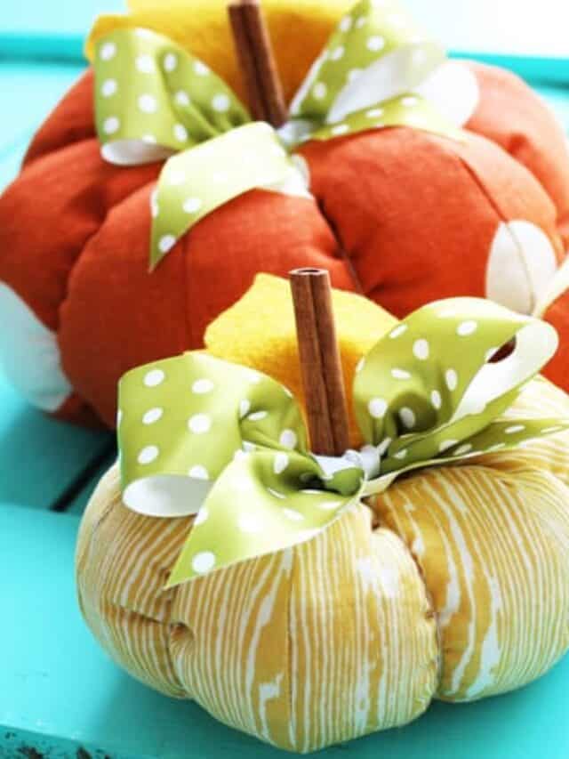 Fabric Pumpkins Pattern