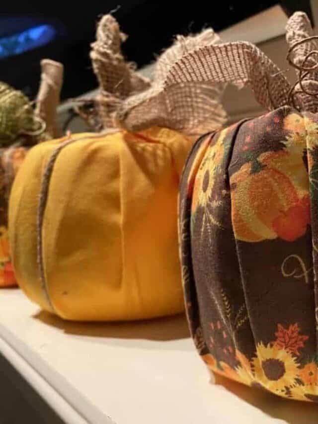 Fabric Pumpkins Pattern