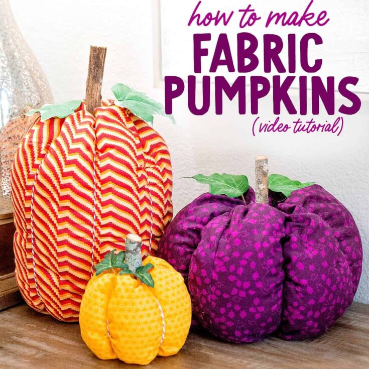 Fabric Pumpkins Pattern