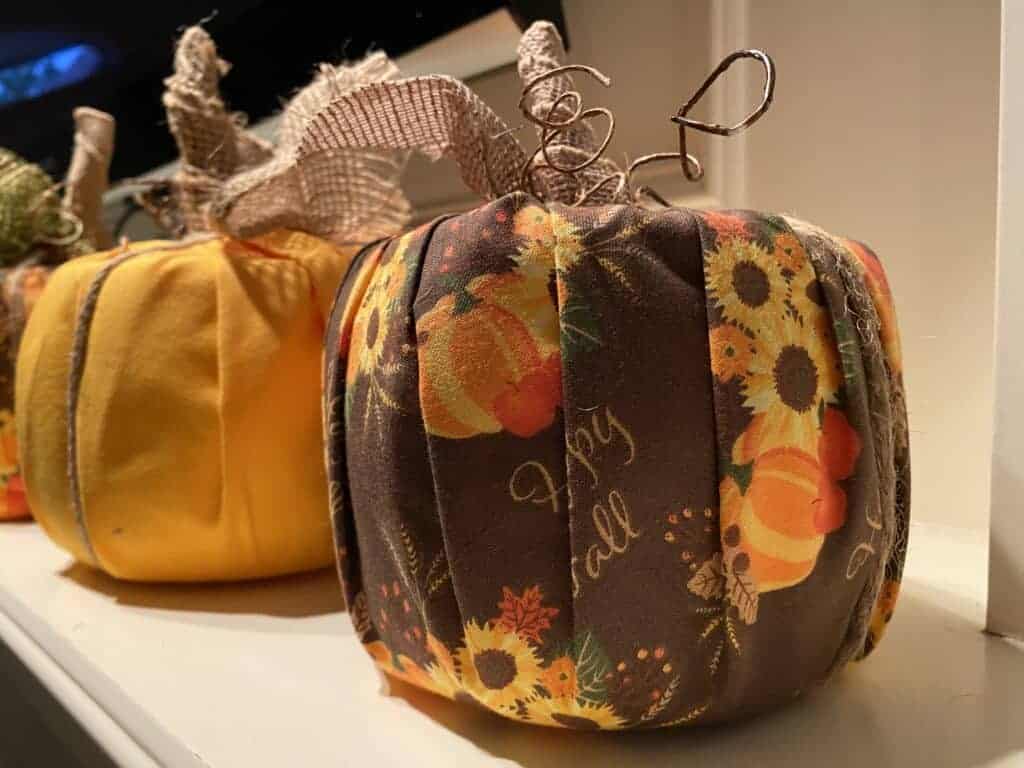 Fabric Pumpkins Pattern