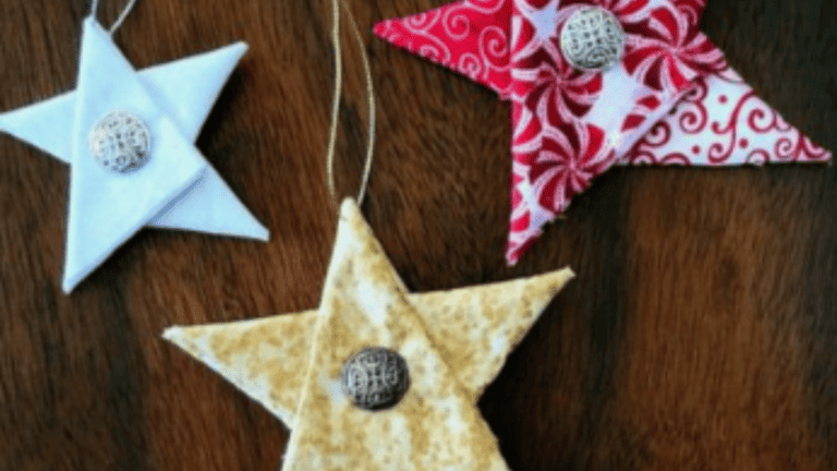 9 Easy Christmas Ornaments To Sew: Easy To Make