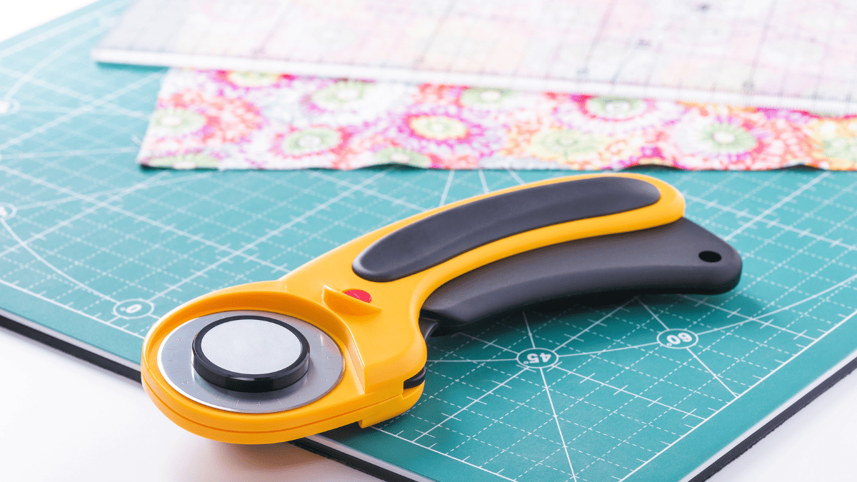 How to Flatten a Warped Cutting Mat - The Last Stitch
