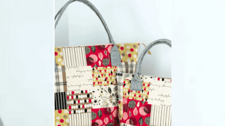 7 Easy Sewing Patterns Tote Bag : Free DIY Sewing Tutorial