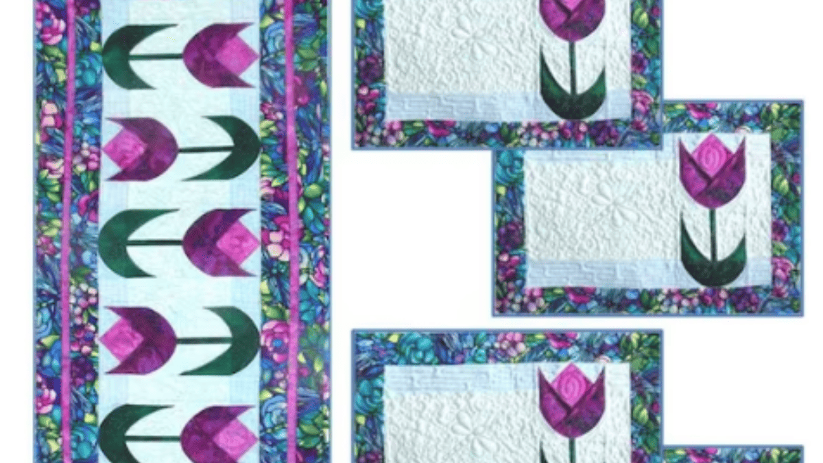 5 Fun and Easy Easter Table Runner Patterns For Your Home Nana Sews