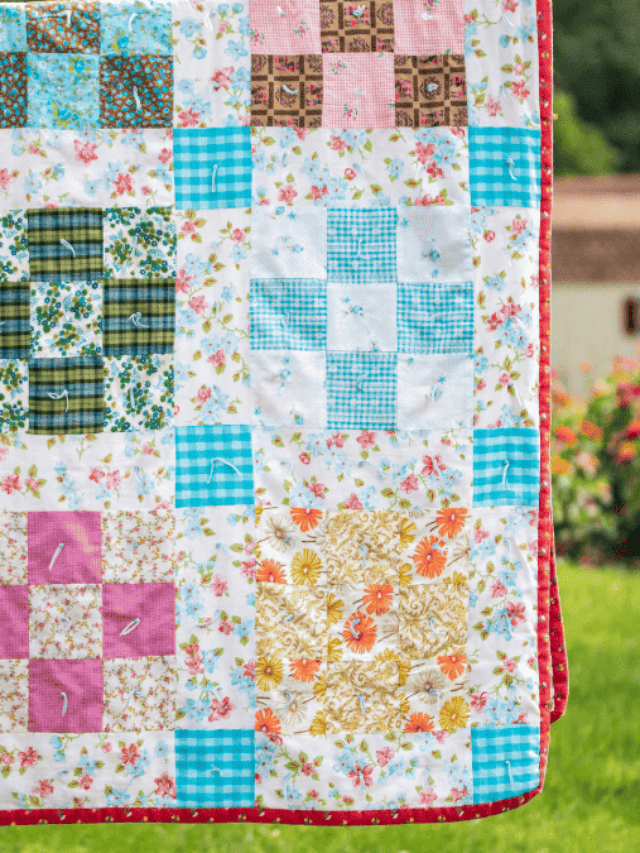 crib quilt size with a hanging quilt