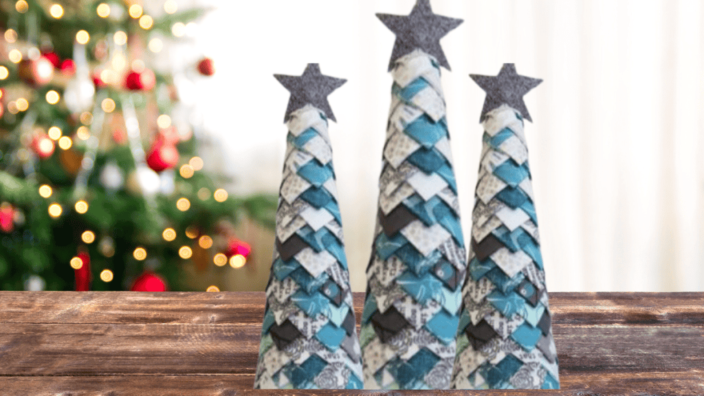 no sew Christmas tree no sew projects