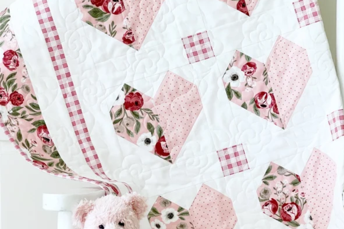 Easy Heart Quilt Patterns - Nana Sews