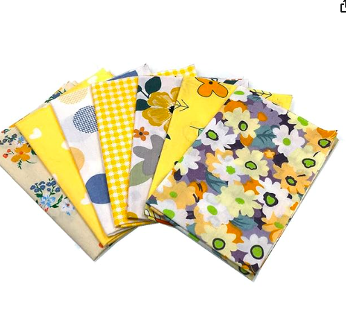 yellow fat quarter bundle