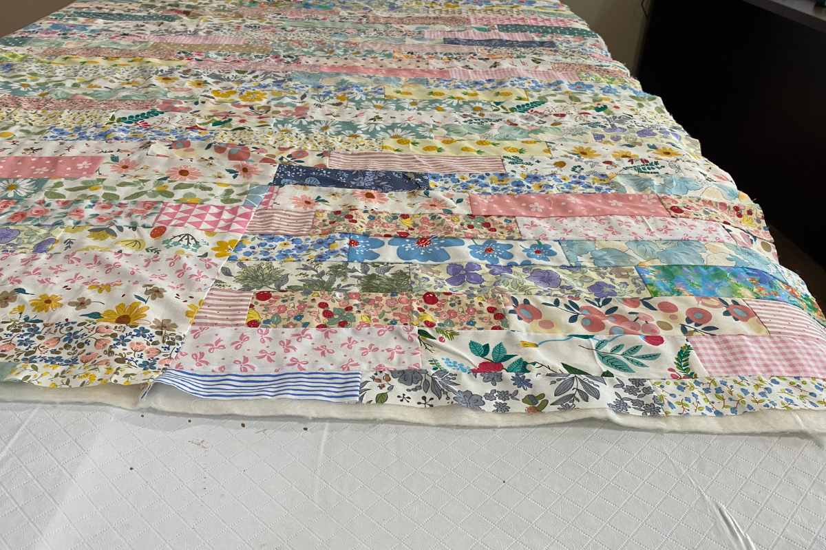 Easy Jelly Roll Quilt - Nana Sews