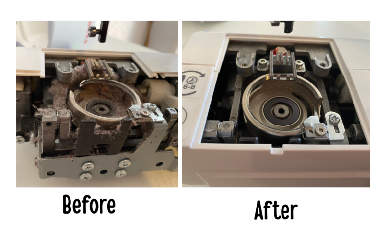 how often should i clean my sewing machine before and after