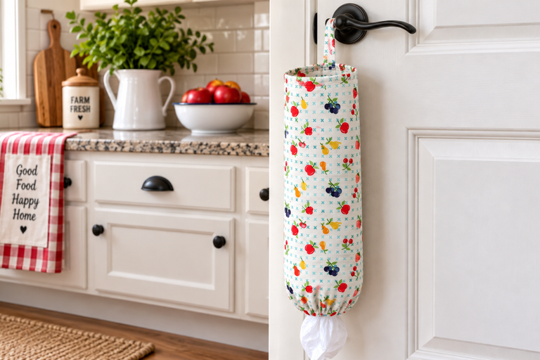 Free Plastic Bag Holder Sewing Pattern